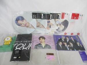 【同梱可】美品 韓流 防弾少年団 BTS JIMIN 他 うちわ フラッグ ショッピングバック ヘアブラシ 等 グッズセット 未