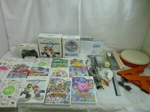 【同梱可】中古品 ゲーム Wii ソフト Wiiパーティ Wiiスポーツ マリオカートWii 等 グッズセット