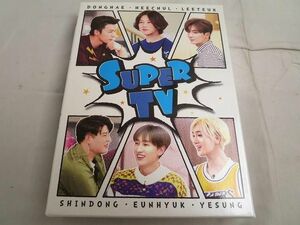 【同梱可】中古品 韓流 SUPER JUNIOR SUPER JUNIOR SUPER TV DVD 日本語字幕あり