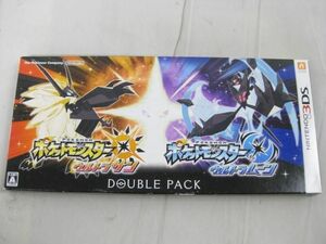 【同梱可】中古品 ゲーム ニンテンドー3DS ソフト ポケットモンスター ウルトラサン ウルトラムーン ダブルパック