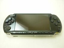 【同梱可】中古品 ゲーム PSP 本体 PSP3000 ブラック 動作品 ソフト ぱすてるチャイムContinue モンスターハンター_画像2