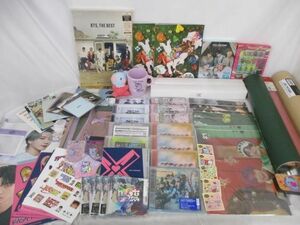 【同梱可】中古品 韓流 TOMORROW X TOGETHER TXT BTS 防弾少年団 NCT 等 アルバム ポスター フラッグ CD ステッカー