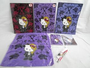 【同梱可】中古品 アーティスト XJAPAN YOSHIKI yoshikitty クリアファイル ノート メモ帳 シャープペン ハンドタオ