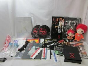 【同梱可】中古品 アーティスト hide XJAPAN ぬいぐるみ 写真集 ペンライト ラゲッジタグ 等 グッズセット