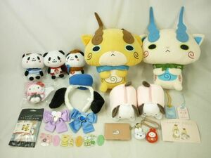 【同梱可】中古品 ホビー サンリオ ハローキティ ポチャッコ 妖怪ウォッチ こまさん 他 ぬいぐるみ ストラップ カチ