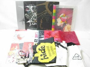 【同梱可】中古品 X JAPAN LEMONed Tシャツ トートバッグ ストラップ ステッカー パンフレット 等 グッズセット