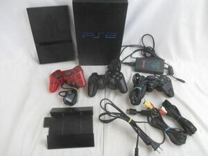 【同梱可】訳有 ゲーム プレイステーション2 PS2 本体 通電確認済 FF 薄型 SCPH-75000FF SCPH-50000 ミッドナイトブ