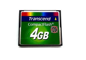 Transcend 4 GB 120x CompactFlash Memory Card 　クーポン利用で200円OFF実質送料無料