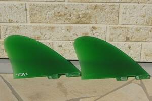 [Safiri Fins] F-09 FCS2 Glass Keel Fin 新品 Green