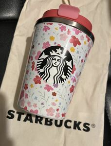 スターバックス　ステンレスタンブラーSAKURA2022パールホワイト 355ml Starbucks ステンレスカップ スタバ