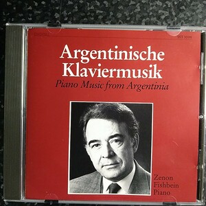 k（輸入盤）フィッシュバイン　アルゼンチンのピアノ曲　Fishbein Argentinische Klaviermusik