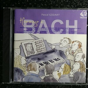 k（TRITON）国内盤　パスカル・ゴダール　バッハの名による作品集　Pascal Godart Hommage a Bach