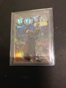 超激レア 1997 Topps Charles Barkley チャールズバークリー SSP Rock Stars Refractor #RS4 Rockets NBA レジェンド HOF スーパースター