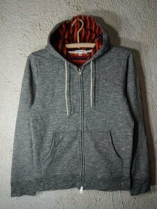 n8462 URBAN RESEARCH Urban Research double Zip sweat Parker f-ti popular 