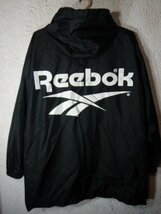 ｎ8573　Reebok　リーボック　ナイロン　パーカー　ジャケット　ウィンドブレーカー　裏地メッシュ　人気　送料格安_画像6