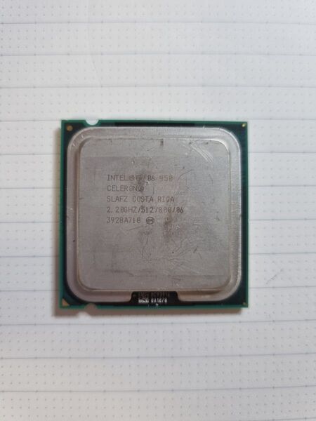 Intel Celeron Processor 450512K Cache, 2.20 GHz, 800 MHz FSB