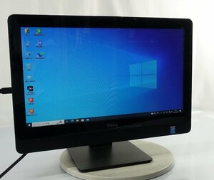 訳有 WEBカメラ 19.5インチ Windows10 Dell OptiPlex 3030 All-In-One/Core i5-4590S/メモリ4GB/HDD500GB/OS有 一体型 デル PC N082308