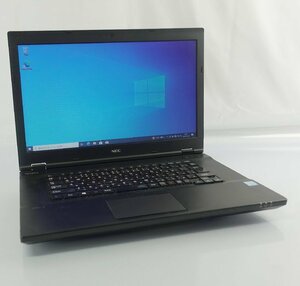 訳有 AC付 15.6インチ NEC VersaPro PC-VK23LXZGT/Core i3-6100U/メモリ8GB/SSD120GB/Windows10 OS有 ノート PC N110901K