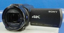 簡易チェックのみ SONY 4Kビデオカメラ FDR-AX60 ビデオカメラ ソニー 付属品有 F111310_画像1