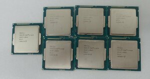 【ジャンク】7個セット Intel CPU Core i3-4130 3.40GHz SR1NP 第3世代 LGA1150 PCパーツ インテル デスク用 N110202