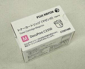 レターパックプラス 未使用 富士ゼロックス 純正 トナーカートリッジ マゼンタ CT201400 Xerox DocuPrint C3350 S112808