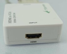 50本set ジャンク扱い TSdrena HAM-CHIVGM HDMI to VGA コンバーター ケーブル HDMI入力 VGA出力 N110308_画像4