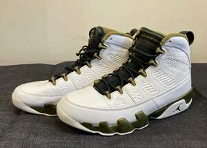 1円スタートNIKE AIR JORDAN9 RETRO STATUE サイズ26.0cm 302370-109 ナイキジョーダン