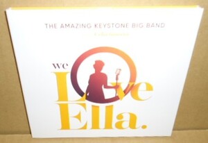 We Love Ella The Amazing Keystone Big Band Celia Kameni 中古CD エラ・フィッツジェラルド スウィング 女性ボーカルビッグバンドジャズ