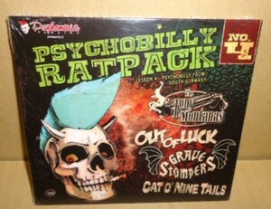 Psychobilly RatPack 4 未開封CD サイコビリー ネオロカビリー ROCKABILLY TONY MONTANAS CAT O' NINE TAILS GRAVE STOMPERS OUT OF LUCK