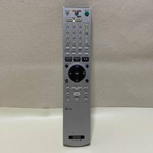 372【リモコン】動作確認済・保証付　SONY　ソニー　純正リモコン　RMT-D224J　DVDレコーダー　　管1114h00