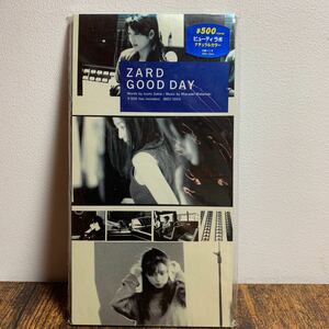 当時盤新品●8cm旧規格廃盤●ZARD『GOOD DAY』CDシングル【消費税5%表記】タイアップシール付葉書?付ビューティーラボCMソング坂井泉水