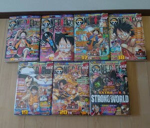 送料無料 ワンピース ONE PIECE 総集編 The 15th Log ~ The 20th Log + EXTRA log 7冊セット LOGシリーズ 尾田栄一郎 集英社 大判コミック