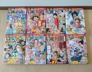 送料無料 ワンピース ONE PIECE 総集編 The 21st Log ~ The 28th Log 8冊セット LOGシリーズ 尾田栄一郎 集英社 大判コミック