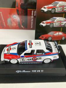 京商　ALFA ROMEO MINI CAR COLLECTION Ⅲ 155 V6 TI 1/64