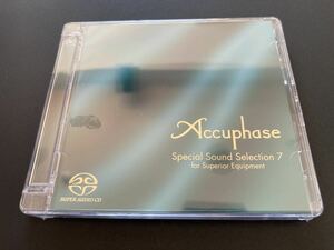 送料無料 アキュフェーズ Accuphase Special Sound Selection 7 新品 SACD Hybrid SCD-7