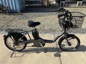 F10 б/у велосипед с электроприводом 1 иен прямые продажи! Panasonic gyuto Mini серый рассылка Area внутри. стоимость доставки 3100 иен . доставка 