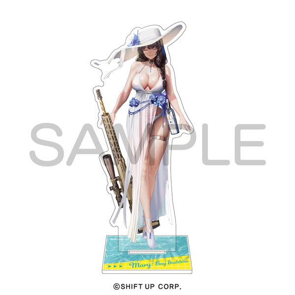 勝利の女神:NIKKE アクリルスタンド-summer- メアリー メガニケ ニケ アクリルフィギュア Goddess of Victory Acrylic Stand Figure Mary