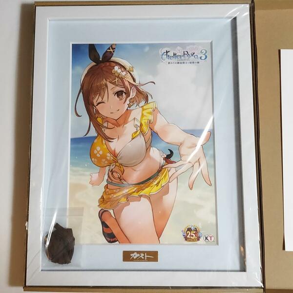 ライザのアトリエ3 ゲーマーズ 超限定版特典 描き下ろしA4キャラファイングラフ Atelier Ryza 3 Chara Fine Graph Art