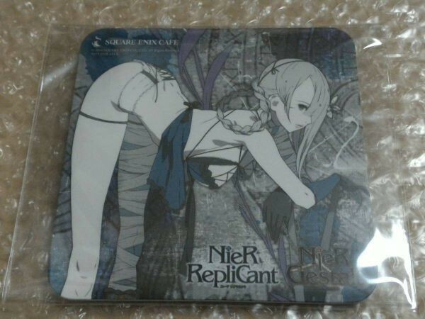 スクエニカフェ限定 コースター ニーア 第3期 カイネ NieR RepliCant Gestalt レプリカント ゲシュタルト コラボ 第3弾 SQEX Cafe