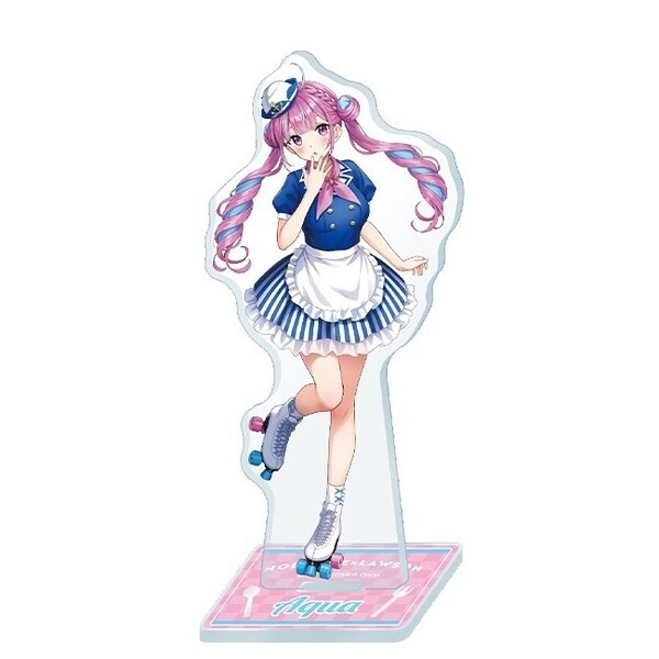 ホロライブ ローソン HMV限定 アクリルスタンド 湊あくあ Hololive Lawson Limited Acrylic Stand Figure Minato Aqua