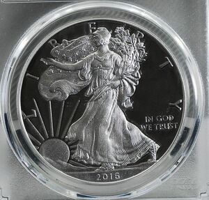 【最高鑑定】2016年 アメリカ イーグル銀貨 PCGS PR70DCAM 