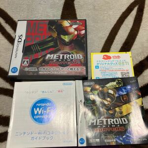 送料無料　DS ニンテンドーDS メトロイドプライム ハンターズ ハガキ チラシ等付属 METROID PRIME HUNTERS NINTENDO DS