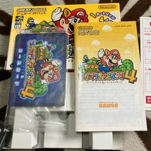 送料無料　GBA ゲームボーイアドバンス スーパーマリオアドバンス4 箱 説明書 カード等付属 SUPER MARIO ADVANCE GAME BOY _画像5