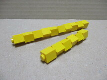 レゴ　パーツ　1×1ブリック　黄16個　中古　ランクA～B_画像1