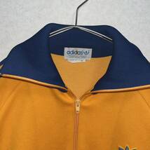 【adidas】80s アディダス ヴィンテージ トラックジャケット オレンジ 2号_画像3