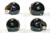 72JAM バブルミラーシルバーシールド付きヘルメット　ステルスWEB-07　XLサイズ60～62㎝_画像1