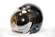 72JAM バブルミラーシルバーシールド付きヘルメット　ステルスWEB-07　XLサイズ60～62㎝_画像5