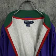 希少 ポロスポーツ 90s ビンテージ ブルゾン ジャケット Polo Ralph Lauren POLO SPORT JACKET ボンバー MA-1_画像8