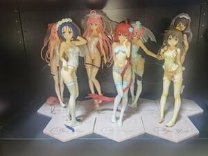 To LOVEる　とらぶる　 ウェディング 7体セット　完成品フィギュア　ナナ　西連寺春菜　結城美柑　ララ　黒咲芽亜　モモ　古手川唯　正規品