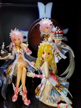 ガレージキット　塗装済み　完成品　コネクトレクト チョコエンゼルズ イリヤ クロエ マシュ　セット　Fate Grand Order　プリズマ☆イリヤ_画像2